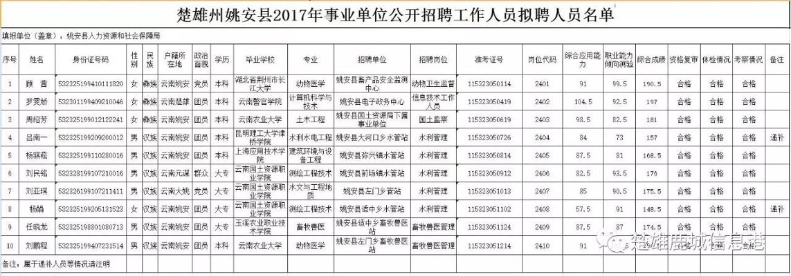 姚安人才网